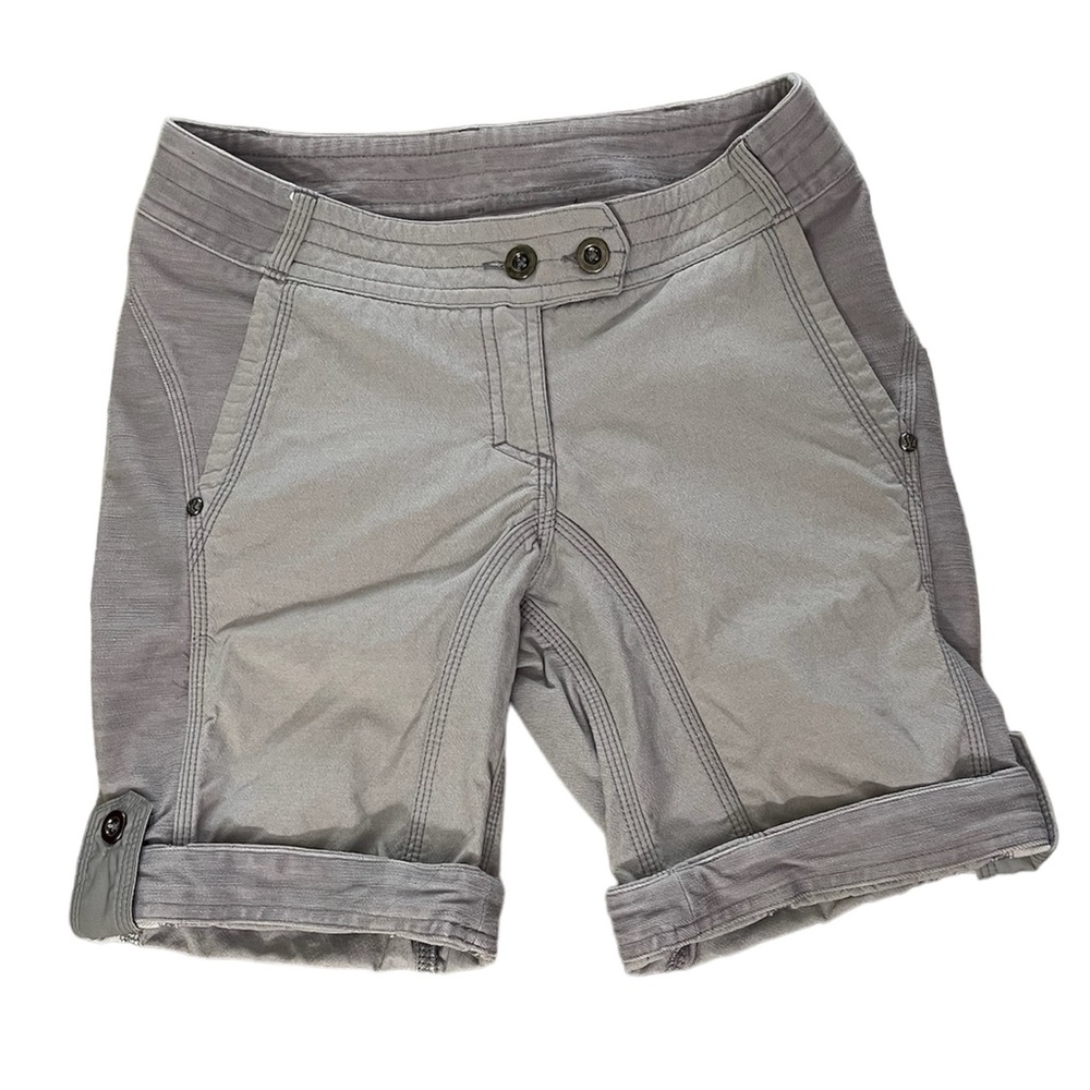 Lululemon Athletic Ride On Cycling Stretch Women’s Shorts Color Tan Size 4
